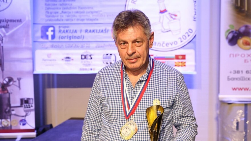 "Rakija i rakijaši" - prvo mesto u hobi destileriji zauzeo Dragi Ivanović