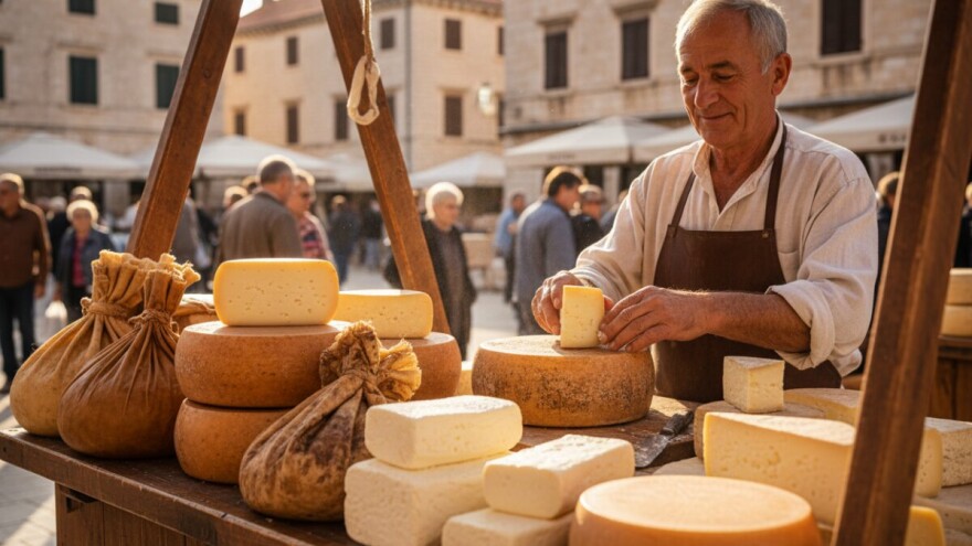 Drniš 2010 - Tradicionalni ovčji mišni sir vraća se na domaće trpeze