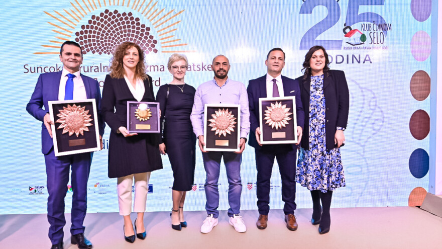 Jubilarna dodjela Suncokreta ruralnog turizma Hrvatske - evo tko su šampion i nagrađeni