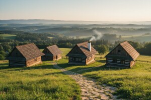 Dvije drvene hiže ne čine selo, ali tri već da!
