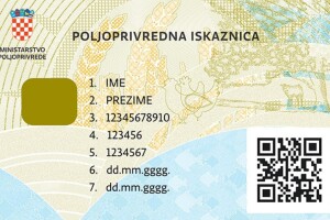 Zatražite svoju elektroničku poljoprivrednu iskaznicu!