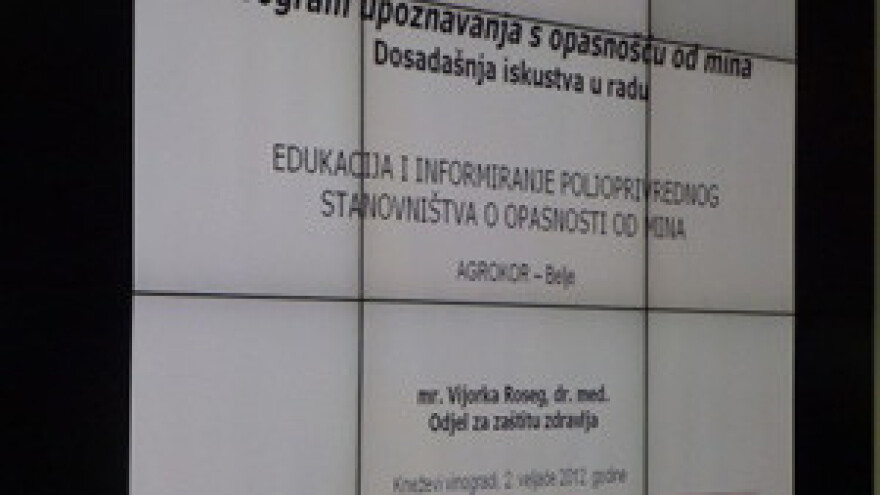 Poljoprivrednici na edukaciji o zaštiti od minske opasnosti