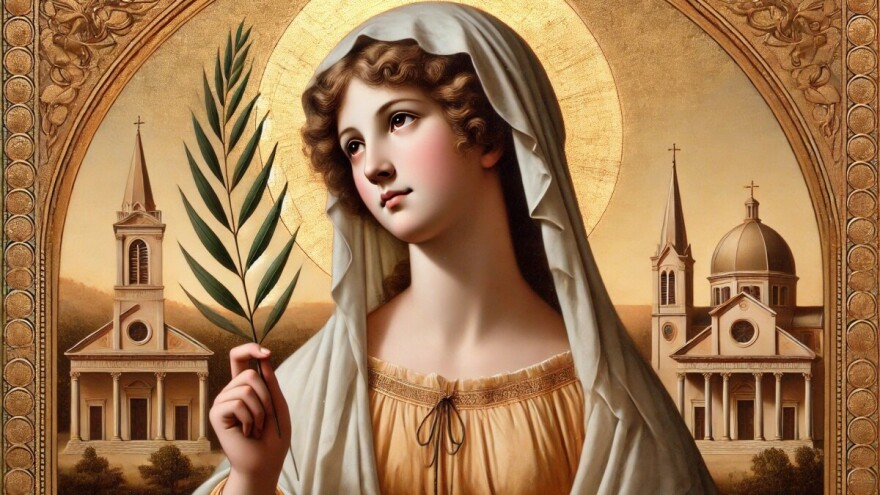 Sveta Agata snigom bogata