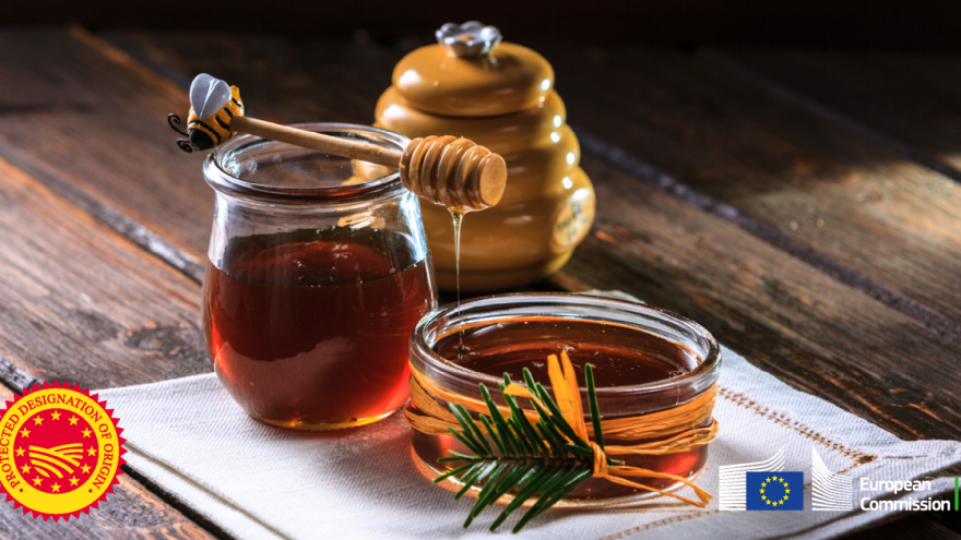 Poljski med "Miód spadziowy z Beskidu Wyspowego" zaštićen oznakom podrijetla