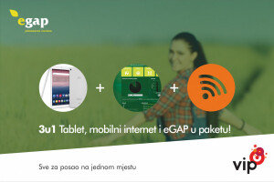 Tablet + eGAP PRO + Mobilni internet!