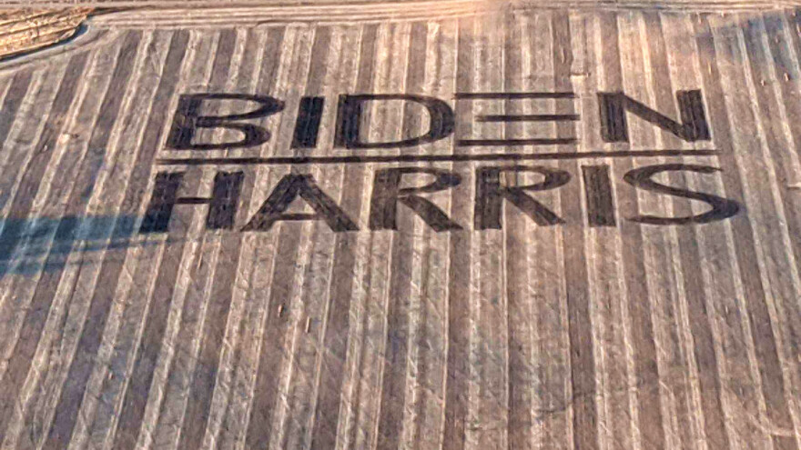 Ispisao poruku u polju soje i postao popularan na društvenim mrežama