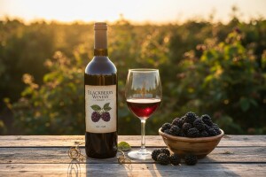 Ekološko kupinovo vino Završki najbolji organski proizvod