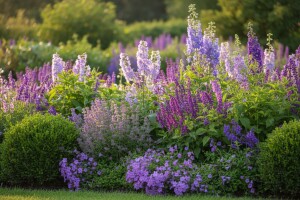 Elegancija i ljepota cvijeća u ljubičastom