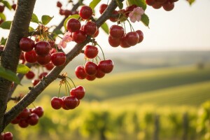 Erdut osim po vinogorju poznat po trešnjama!