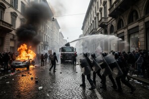 Expo 2015 započeo nasiljem!
