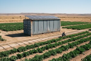 Farma iz kutije za instant poljoprivrednike