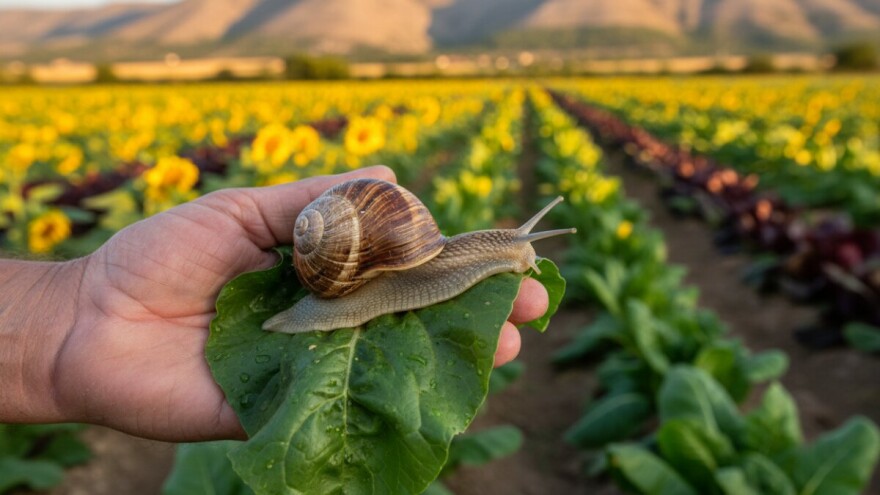 Farma puževa u Košutama kod Trilja