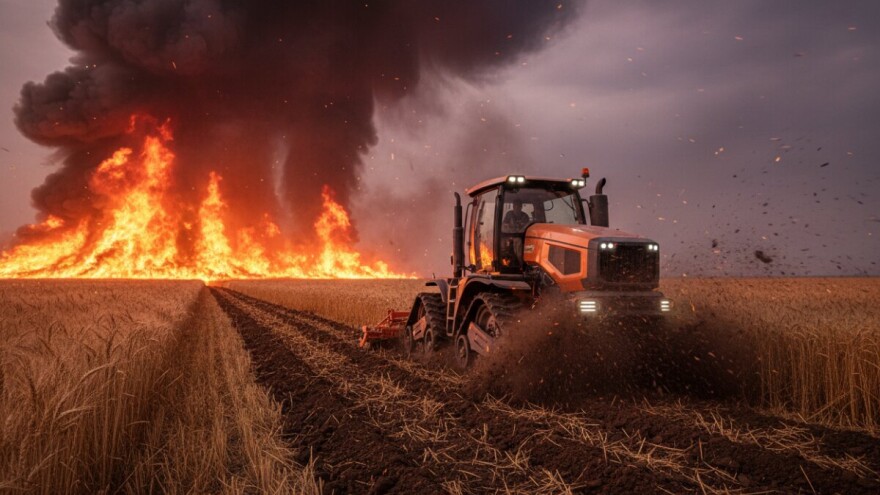 Farmer pobjeđuje podivljali požar!