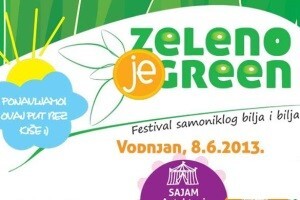 Zeleno je green