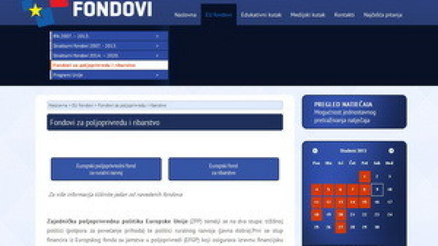 Vlada predstavila portal o EU fondovima