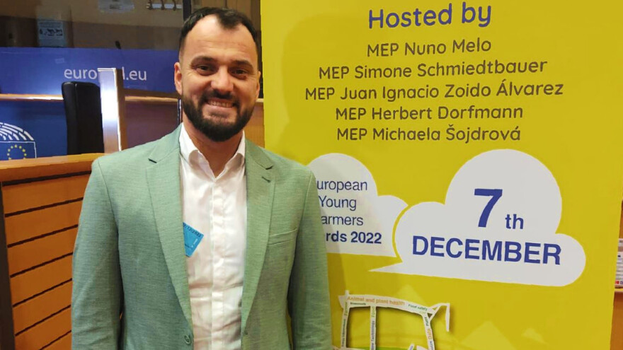 Izabrani najbolji mladi europski poljoprivrednici, Hrvatsku predstavljao Ilija Jurić