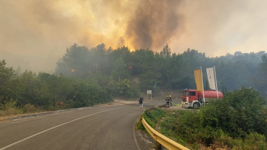 Užas kod Šibenika: Opožareno oko 3.000 hektara, velike štete na kućama i maslinicima