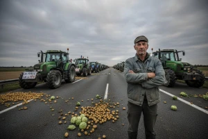 Francuski farmeri protiv trgovačkih lanaca!
