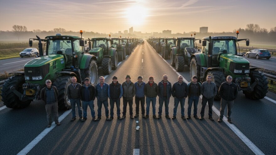 Francuski farmeri protiv trgovačkih lanaca!