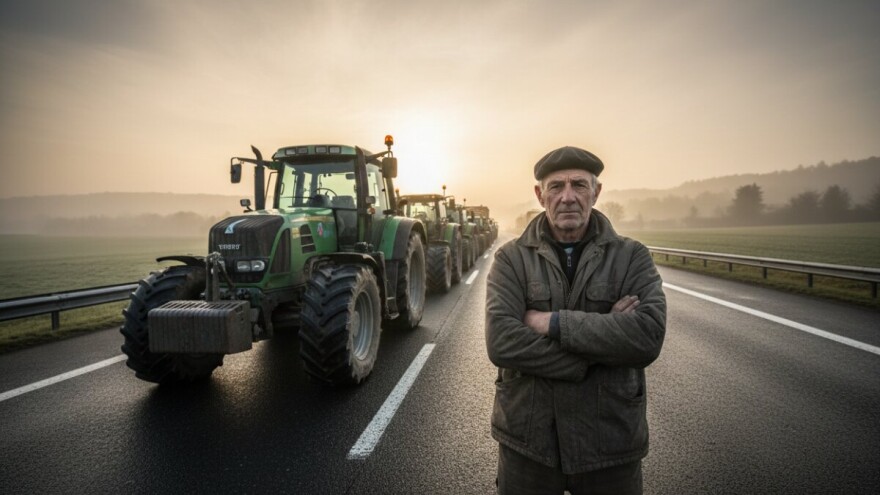 Francuski farmeri protiv trgovinskih lanaca!