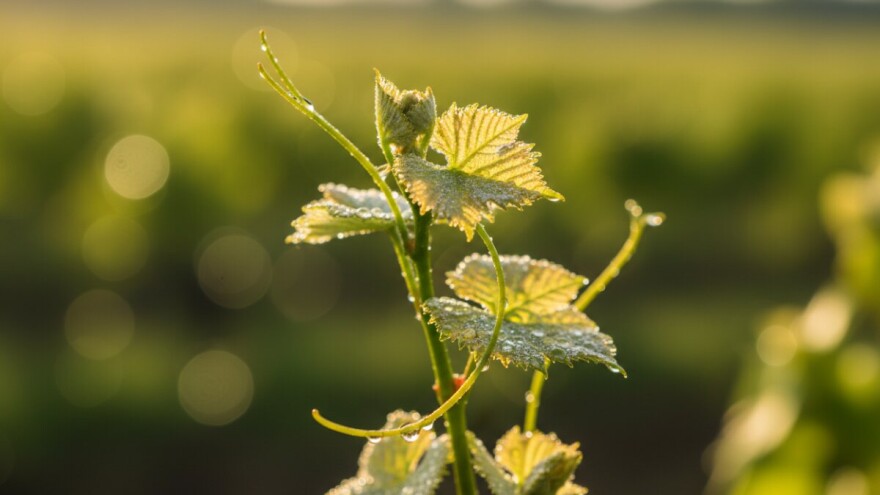 Fungicid koji prati porast vinove loze