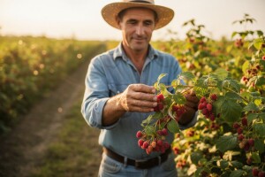 Gaji organsku malinu, teže je, ali isplativije