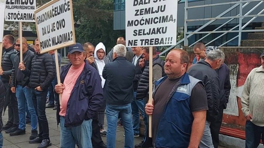 U ponedjeljak novi protesti poljoprivrednika Gradiške