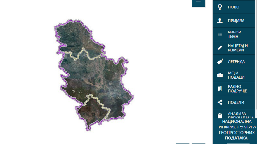 Geo Srbija - vidljivost parcela i kontrola subvencija