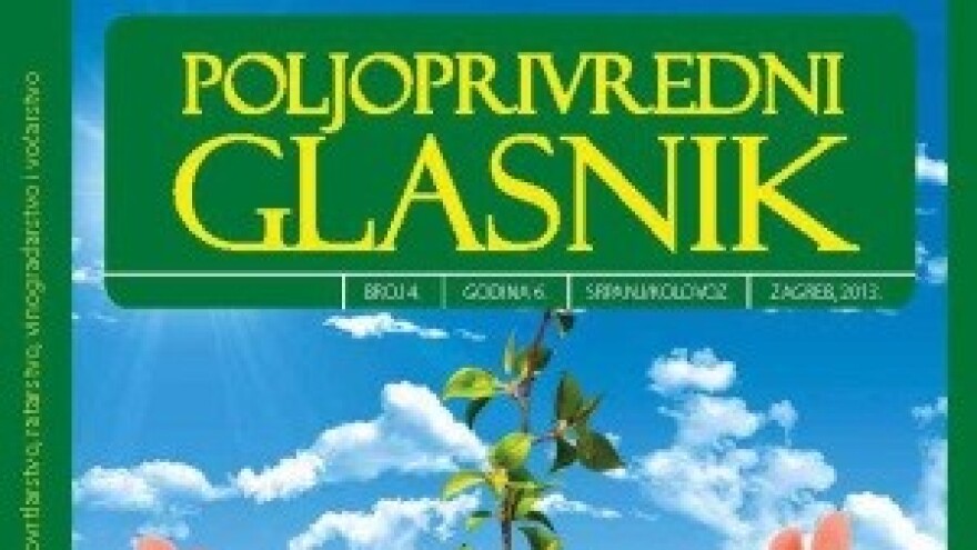 Poljoprivredni glasnik broj 4 / 13