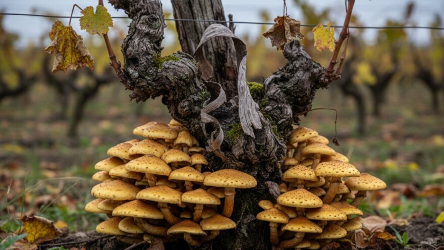 Gljive truležnice u voćnjaku i vinogradu