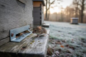Glodavci često narušavaju mir u pčelinjaku