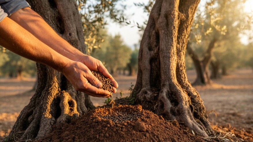 Gnojidba maslina organskim peletiranim gnojivima