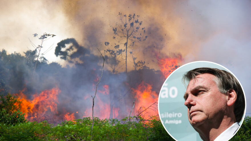 Bolsonaro priznao: Moguće je da farmeri podmeću požare u amazonskoj prašumi