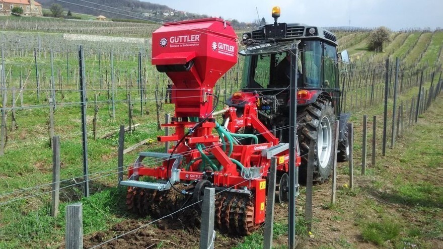 Güttler predstavio revolucionarni Green menadžer vinogradarski kultivator