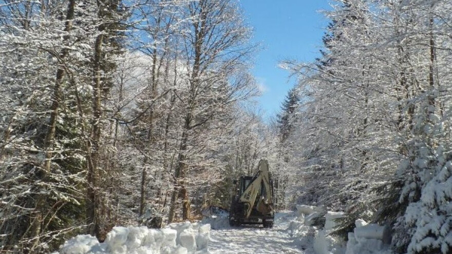 Čišćenje snijega, prva akcija Šumarije Kupres
