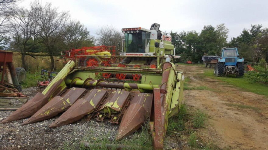 U kombajnu umjesto klipa - cijev od inoksa!