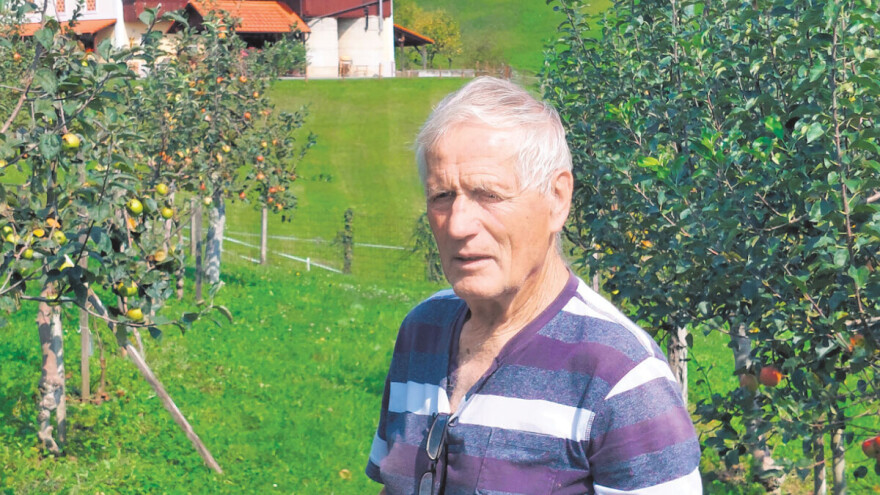 U više od 60 godina Konrad Brunšek posadio je više od 200 sorti voća