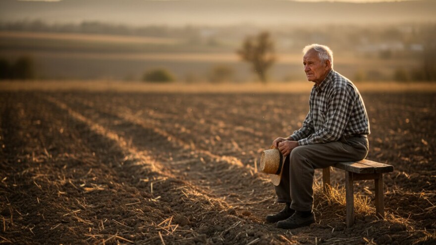 Hrvatski poljoprivrednik na koljenima