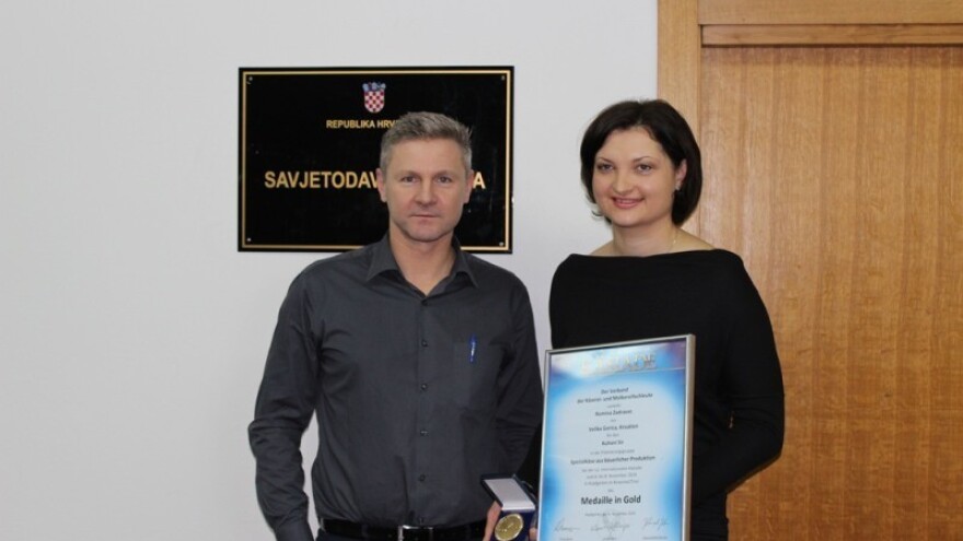 Zlatna medalja za hrvatski kuhani sir!