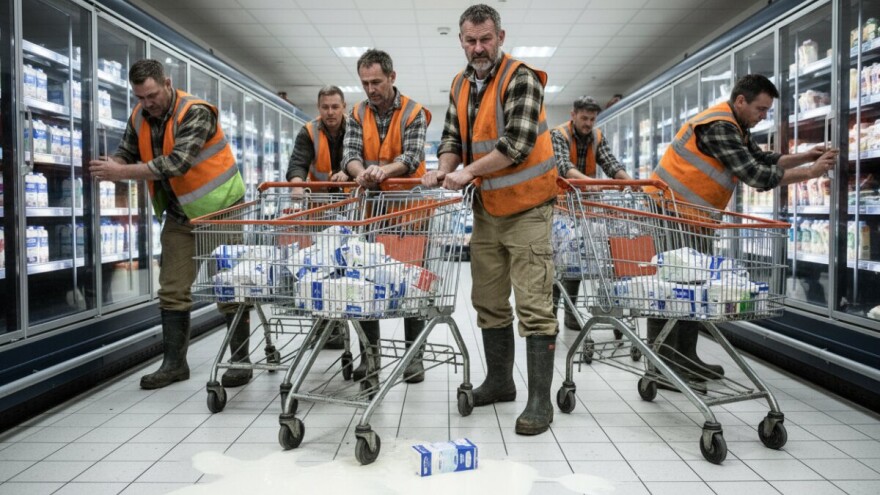 I britanski farmeri udarili na trgovce!