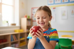 Ima djece koja su u školi prvi put probala voće