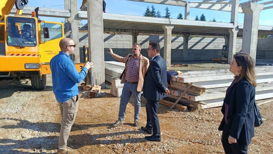 Mašine rade "punom parom" na izgradnji mljekare u vlasništvu farmera