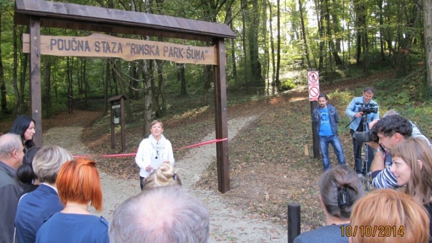 U Daruvaru otvorena poučna staza Rimska park šuma