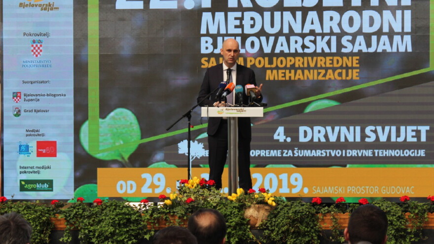 Tolušić: U 2018. smo zabilježili rast vrijednosti poljoprivredne proizvodnje