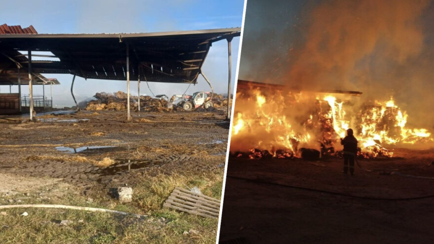 Podmetnut požar? Mišku Šklempe izgorjela hala i bale slame, prijatelji poslali apel za pomoć