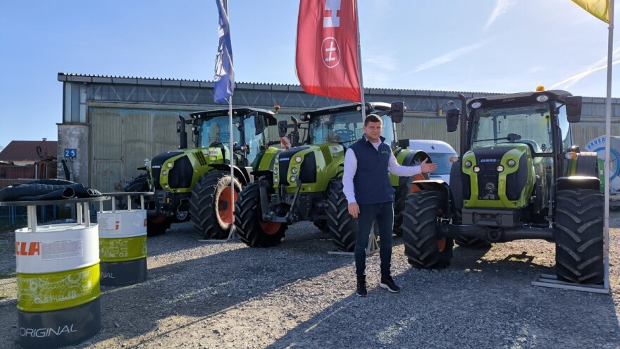 Jerković na Viroexpu izložio četiri serije traktora, pa i novi model Claas Nexos 220 L