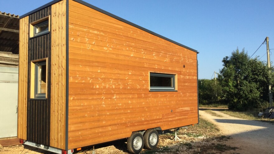 Damien Daillé izgradio Upupu - prvu hrvatsku malu kuću