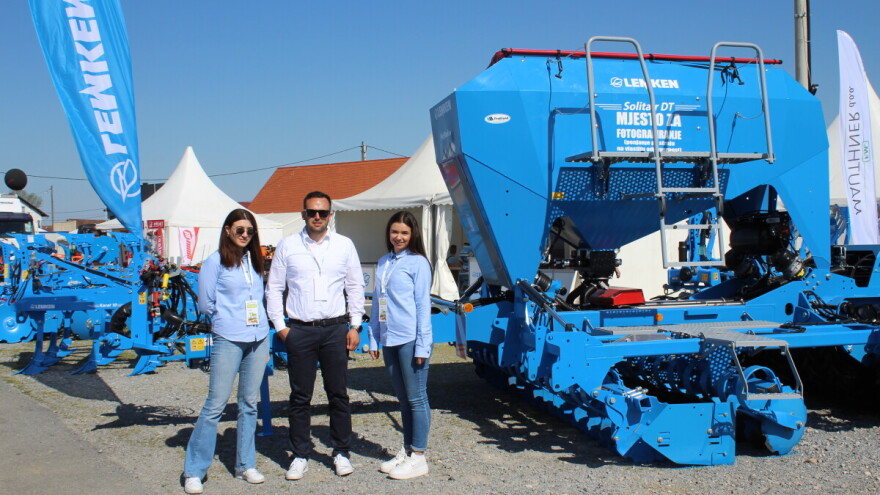 Lemken predstavio Solitair DT sijačicu s 32 reda i radnog zahvata četiri metra