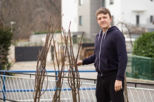 Hrvoje Pavlić sadi klapice, stare sorte trešanja kojima će istražiti i DNK