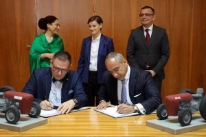 IMT 539 sa EURO 3 motorom na Poljoprivrednom sajmu u Novom Sadu